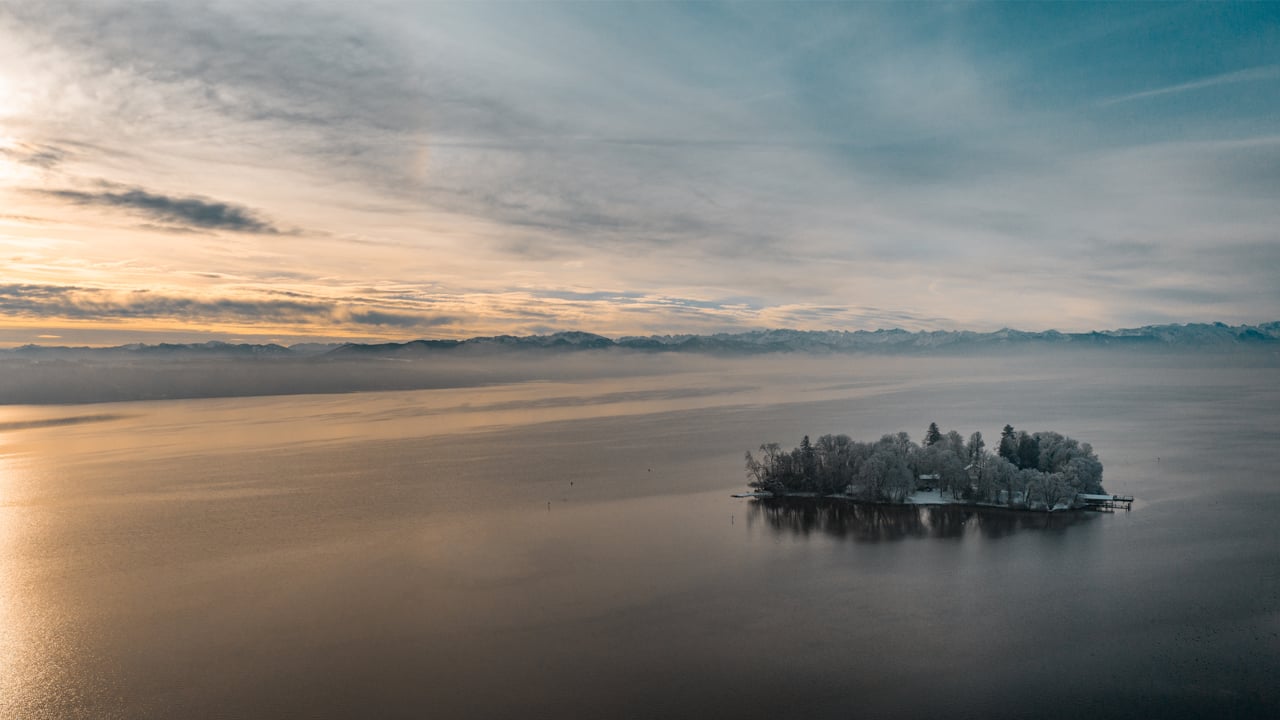 WINTER BY THE LAKE